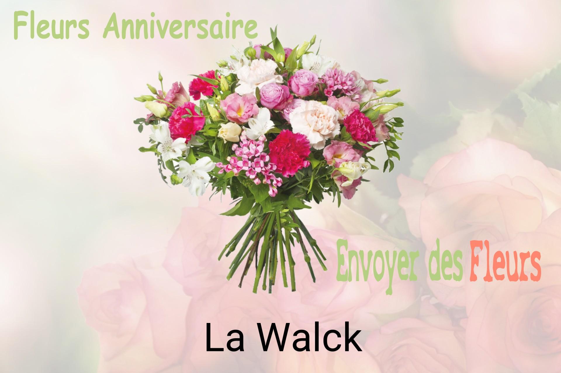 Bouquet de fleurs d’anniversaire livré à La Walck