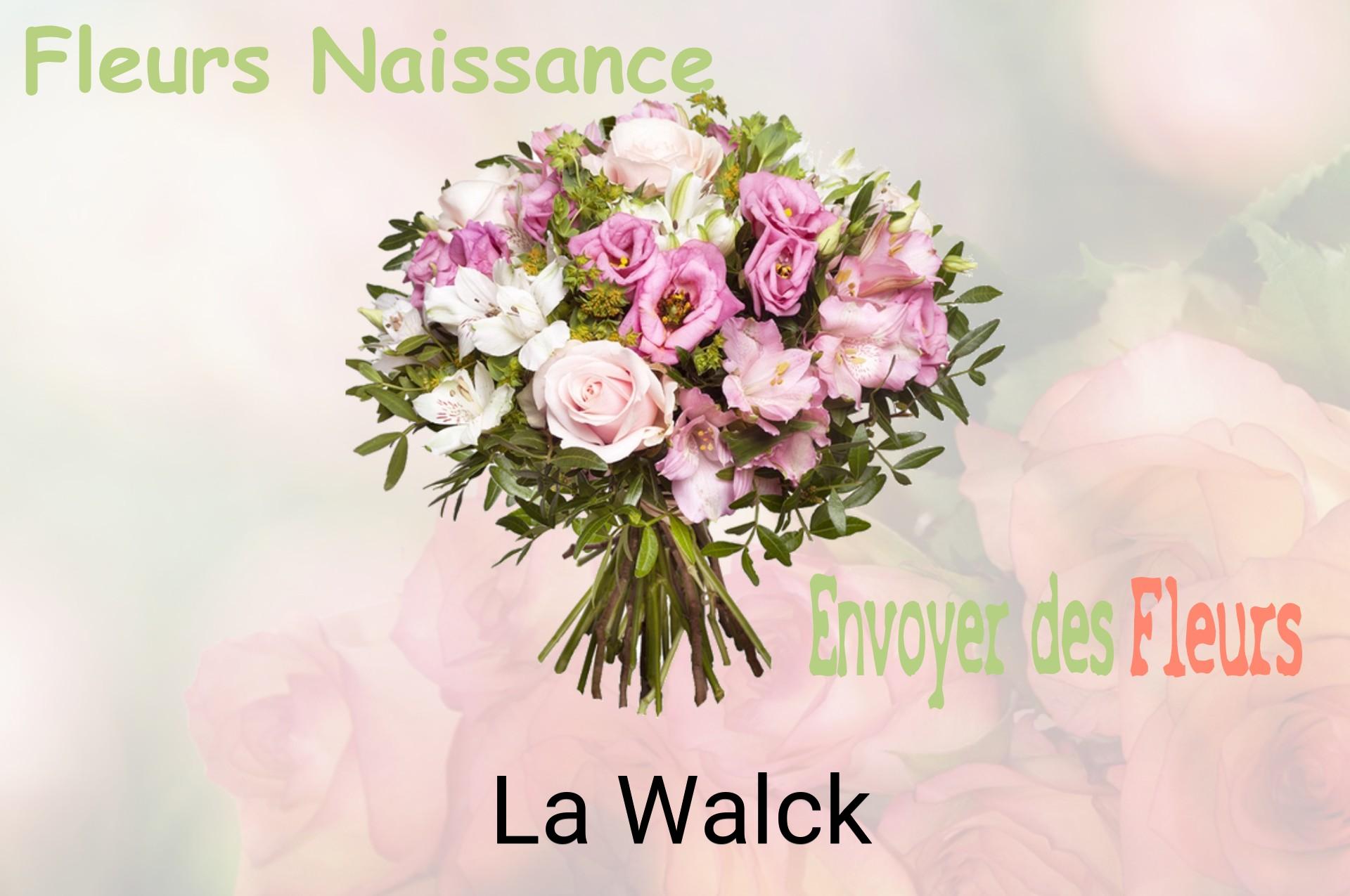 Bouquet de fleurs de naissance livré à La Walck