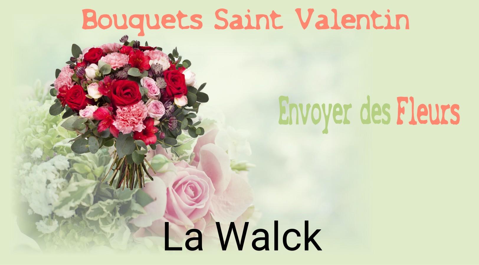 Roses de Saint-Valentin livrées à La Walck